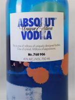 アブソルート ユニーク プレミアムウォッカ 768906 750ml スウェーデン