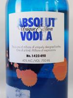 アブソルート ユニーク プレミアムウォッカ 1423498 750ml スウェーデン