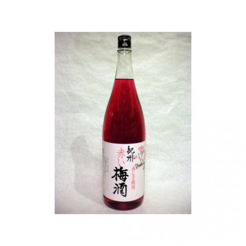 紀州 赤い梅酒 1.8L 【和歌山県 中野BC】
