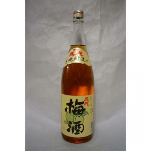 五代梅酒 1.8L 【鹿児島県 山元酒造】