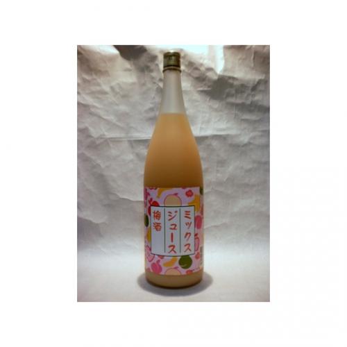 ミックスジュース梅酒 1.8L 【福岡県 研醸】