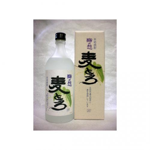 大和芋焼酎 郷の想 麦とろ 720ml 【群馬県 麦とろの会(醸造元 聖酒造)】