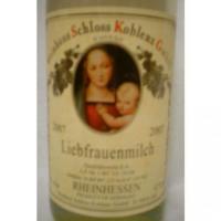 リープフラウエンミルヒ シュロスコブレンツ Q.b.A (白) 750ml 【ドイツ】