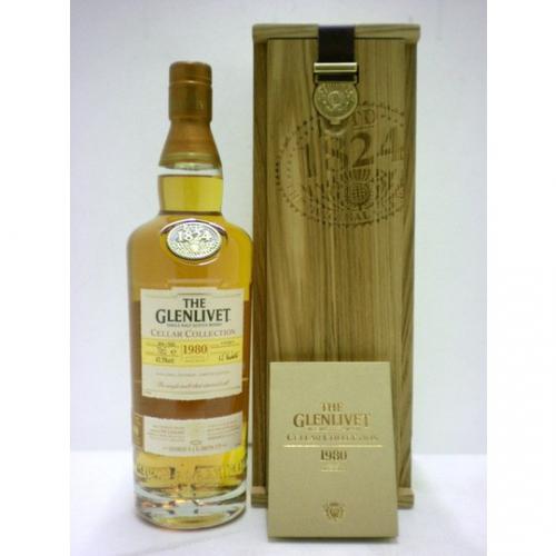 ザ・グレンリベット セラーコレクション 1980 ビンテージ　木箱入 700ml