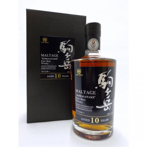 モルテージ　駒ヶ岳ピュアモルトウイスキー 10年 700ml 【本坊酒造】