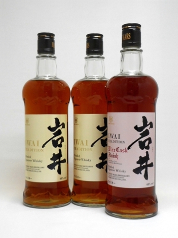 岩井トラディション・岩井トラディション ワインカスクフィニッシュ　各750ml　【本坊酒造:信州マルス蒸留所】