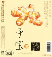 リキュール 子宝リキュール 番外編 ドライジンジャー 8度 1.8L 楯の川酒造
