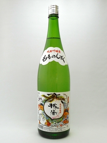 桃の滴 純米吟醸 1.8L 【京都府 松本酒造】
