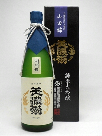 美濃菊 純米大吟醸 山田錦 720ml 【岐阜県 玉泉堂酒造】