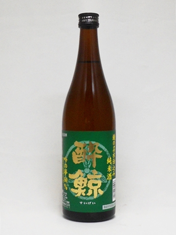 酔鯨 鏡の名水仕込み 純米酒 吟の夢60% 720ml 【高知県 酔鯨酒造】 【クール便発送商品　送料+別途クール便代】