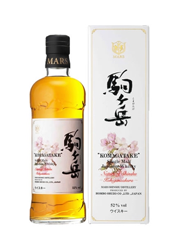 シングルモルト駒ヶ岳 Nature of Shinshu 小彼岸桜 52度 700ml 【本坊酒造 マルス信州蒸留所】