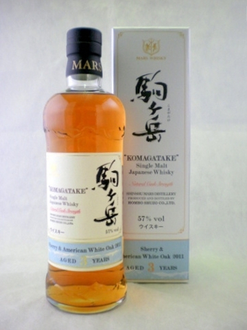 シングルモルト駒ヶ岳　シェリー&アメリカンホワイトオーク2011　700ml　【本坊酒造:信州マルス蒸留所】
